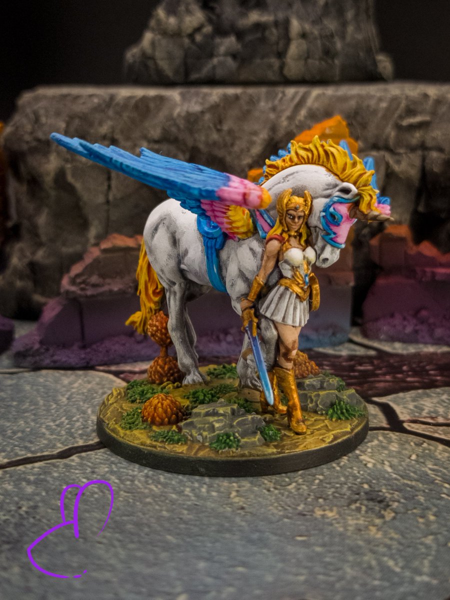 She-ra, from <a href="/StudioArchon/">Archon Studio</a> Masters of the universe Battleground, is complete !