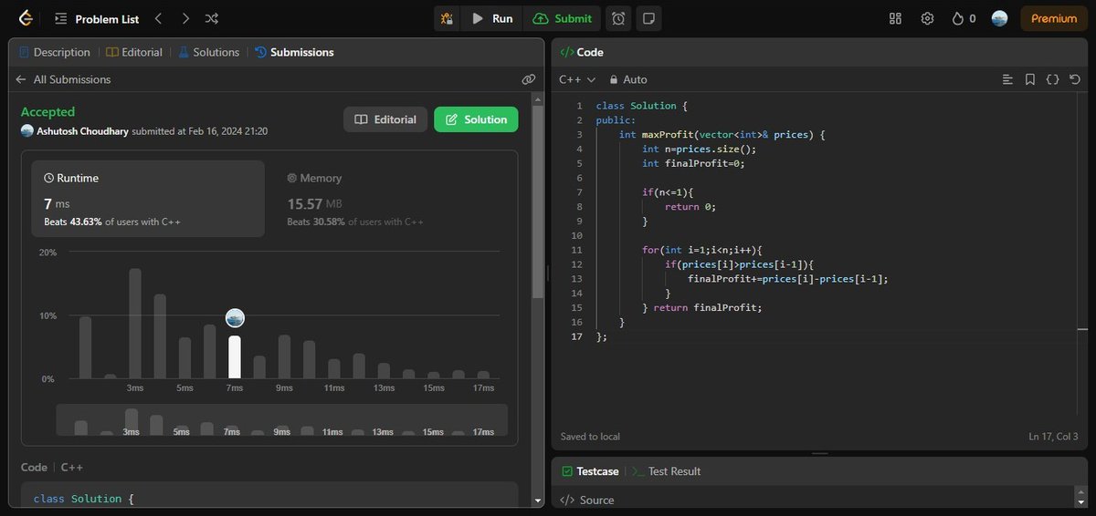 AshuJatt6's tweet image. #75daysofcodechallenge   
-Day 58/75
LeetCode Problem Name:
1. Populating Next Right pointer in Each Node.
2. Pascal' s Triangle.
3. Pascal' s Triangle ll.
4. Best Time to Buy and sell Stock ll.
hobi