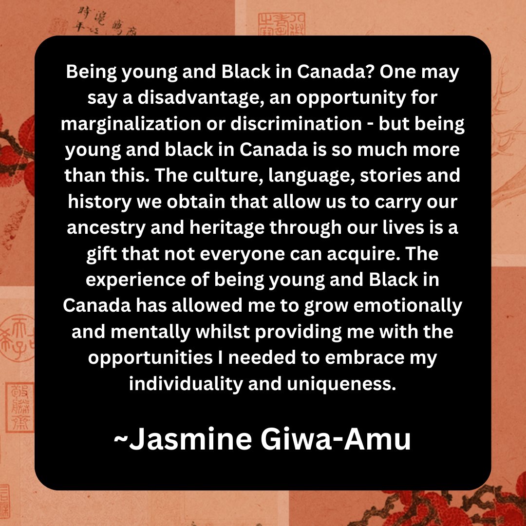 Day 17: A reflection written by Jasmine Giwa-Amu - High school student.