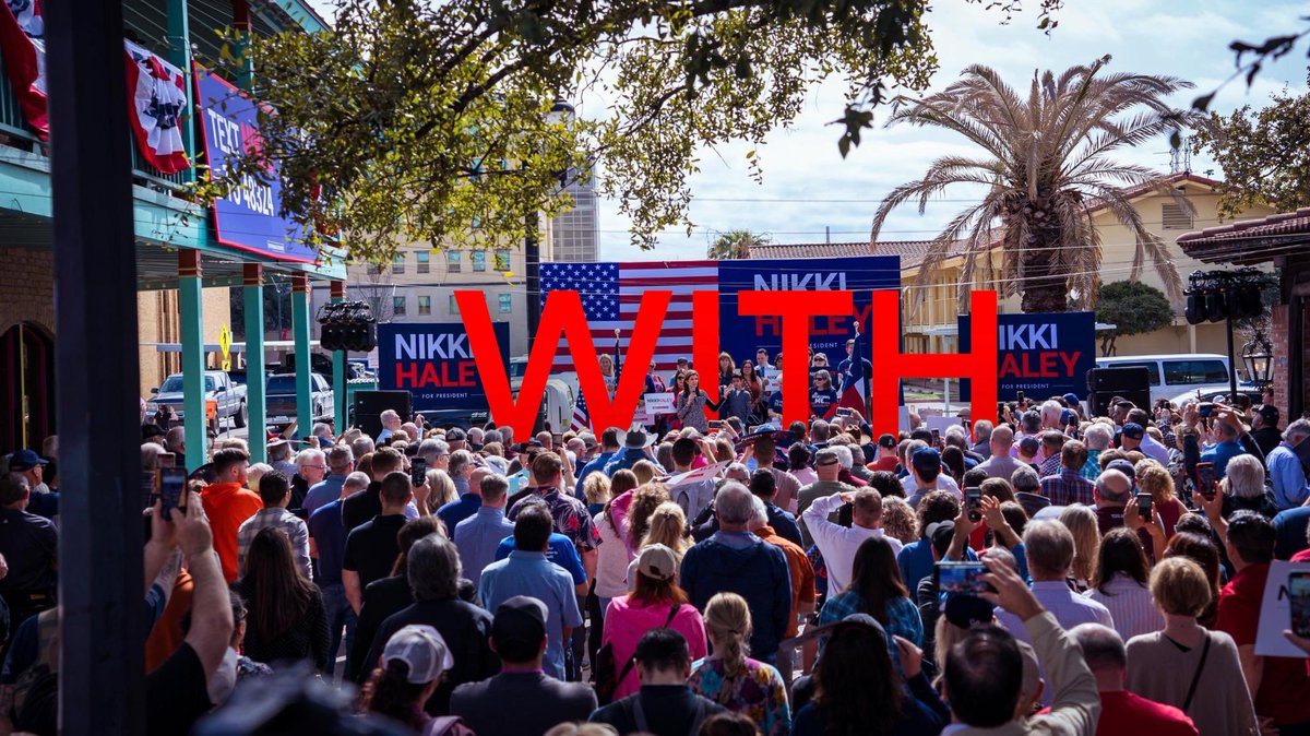 LatinosforNH's tweet photo. Don’t Mess With Nikki 🤠🇺🇸

Texas is ready for a Haley administration- securing our borders, restoring fiscal responsibility, and strengthening America.
#VamosHaley #Texas https://t.co/qKK2oOGyud