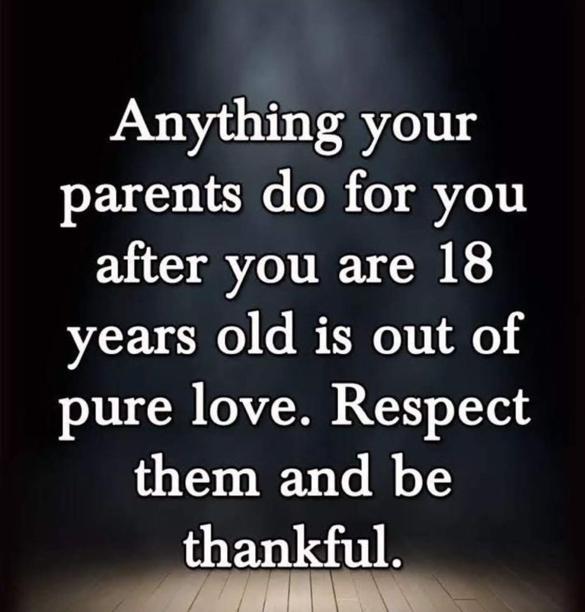 #respectparents