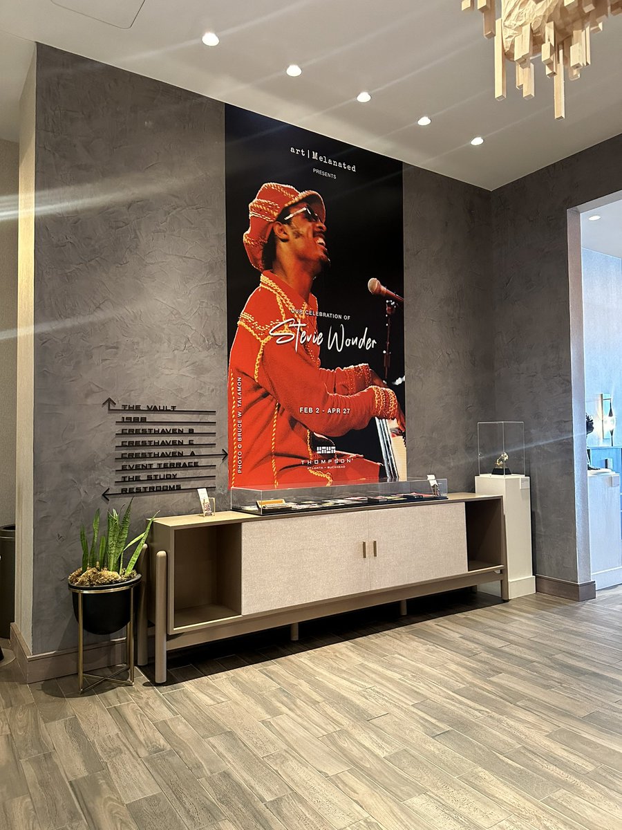 isupportbobs's tweet photo. Stevie Wonder Exhibit in ATL https://t.co/pxQK98dA3A