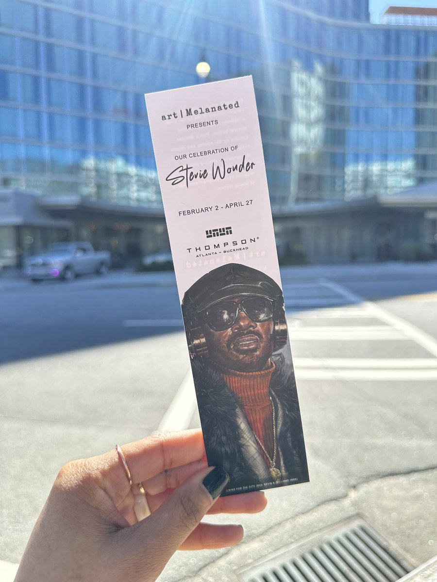 isupportbobs's tweet photo. Stevie Wonder Exhibit in ATL https://t.co/pxQK98dA3A