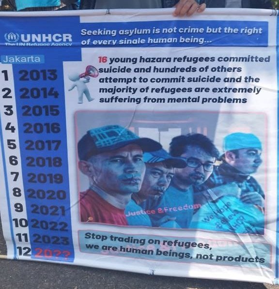 Forced separation, loss, and trauma haunt the lives of refugees in Indonesia. Let's highlight the human cost of their prolonged limbo and work towards a more compassionate solution. #End12YearsInLimbo_Indonesia