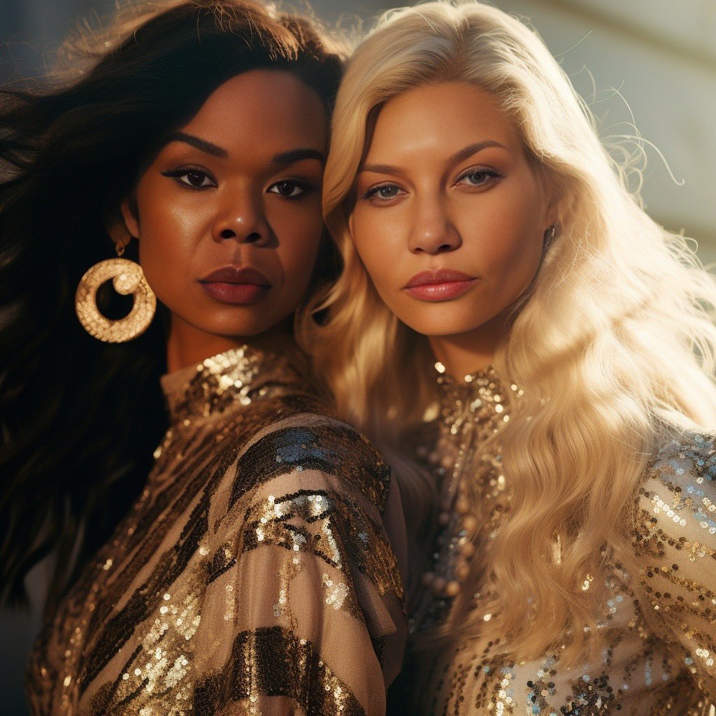 poniandaquarius's tweet photo. ✨ Shining just to shine ✨

#AIart #AIgenerated #AIvisuals #AIcreativefashion #AIfashiontrends #aiinfluencer #goldenhour⁣ #oldmoneyaesthetic #90sfashion #80sfashion #midjourney #retrofuturism #aitravel #luxurytravel #editorial #saintmortiz #switzerland https://t.co/PFPcHZTmPE
