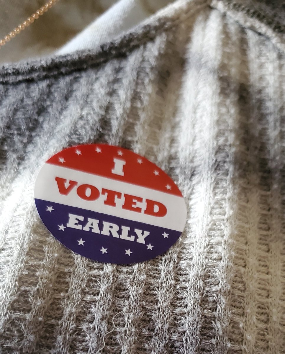 #NC Primary civic duty: Complete 😊🗳☑️
#ncpol 
#GastonCounty turnout is LOW so far, per poll worker. 😐