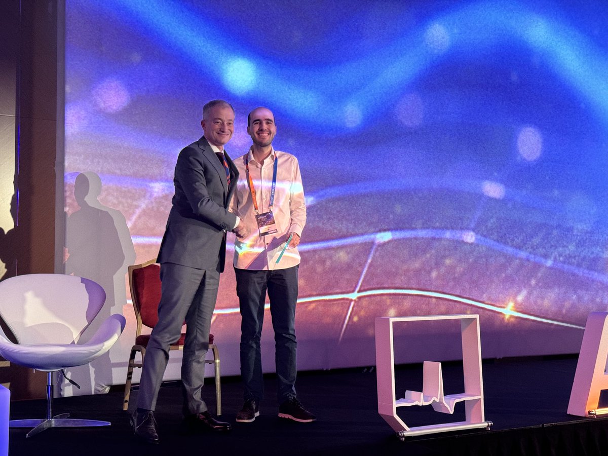 APAPE (@apapeletro) on Twitter photo Almost at the end of #Arritmias2024. Prize for best abstract in the topic “cardiac devices” was delivered by APAPE president <a href="/cavaco_diogo/">Diogo Cavaco</a> to Dr. Diogo Almeida Fernandes.
Congratulations to winner! Almost at the end of #Arritmias2024. Prize for best abstract in the topic “cardiac devices” was delivered by APAPE president <a href="/cavaco_diogo/">Diogo Cavaco</a> to Dr. Diogo Almeida Fernandes.
Congratulations to winner!