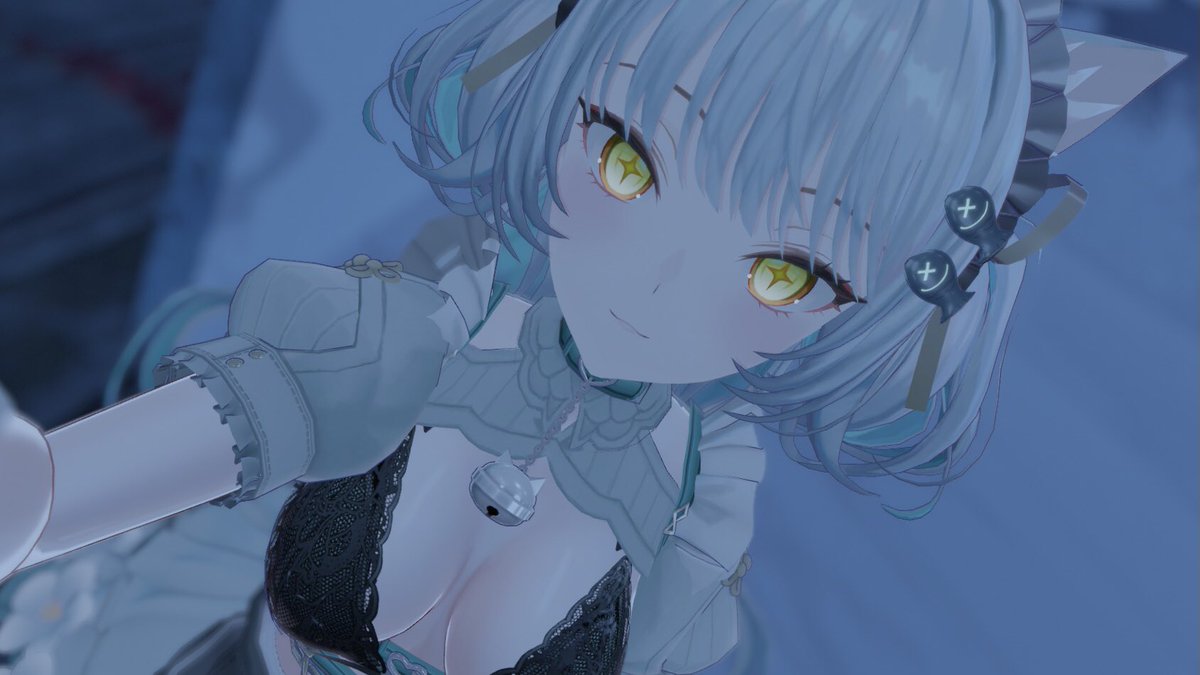 黒猫洋品店から発売されるライムちゃんのテスター中✨

#白猫ライム