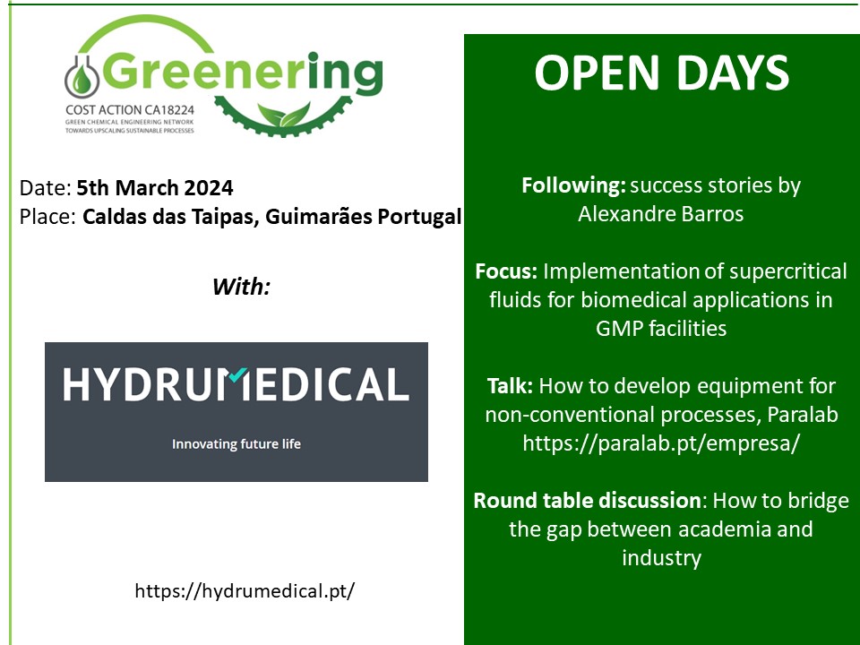 More great new events from Greenering!!! 📷
Another industry is opening the door for Greenering participants! 📷 Check and apply for the Greenering grant 📷📷