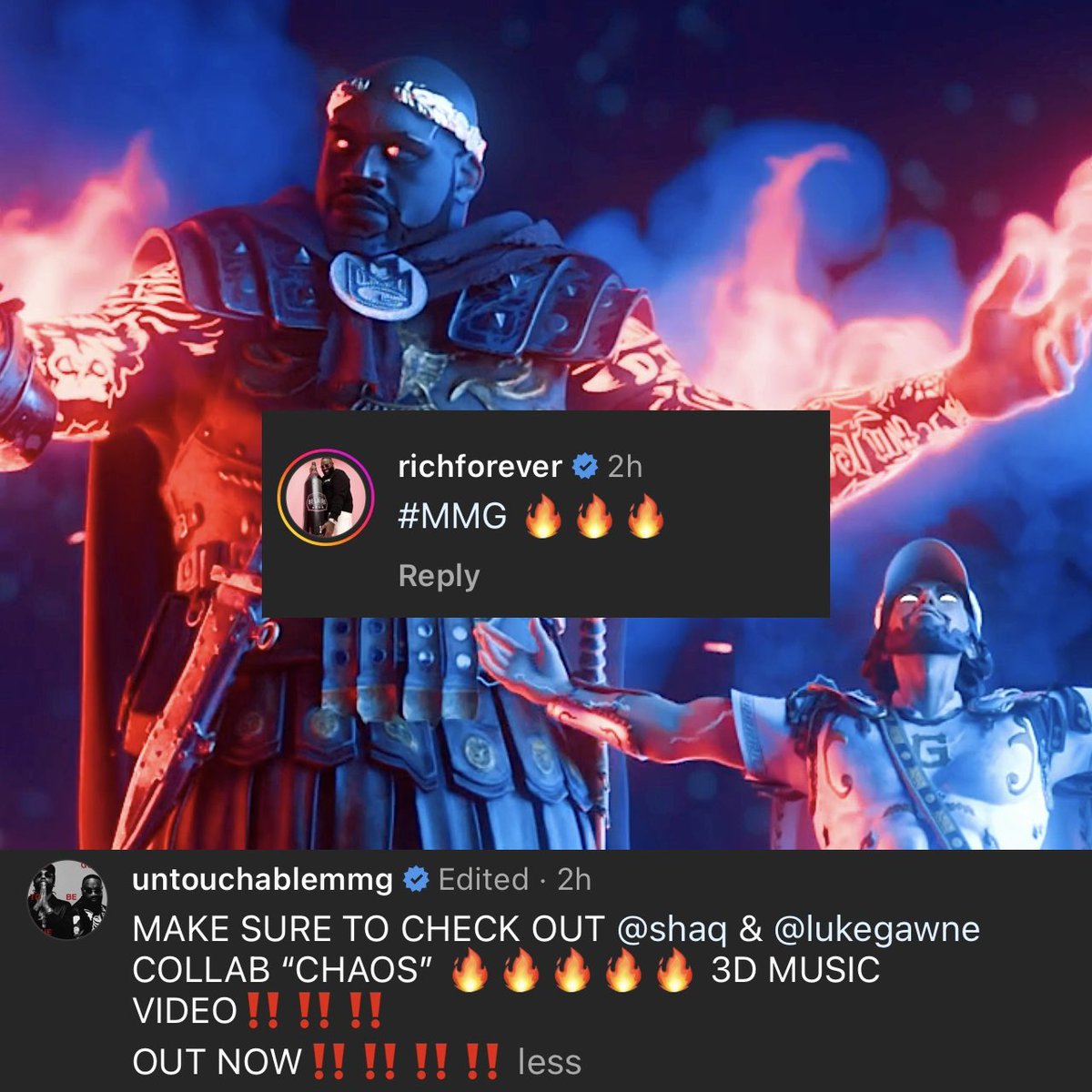 Whaaat! Rick Ross showing love &amp; Maybach Music posted us 👀 - we appreciate the love <a href="/RickRoss/">Yung Rénzél 👑</a> <a href="/MaybachMusic/">Maybach Music Group</a> 🙏🏼🐐🔥