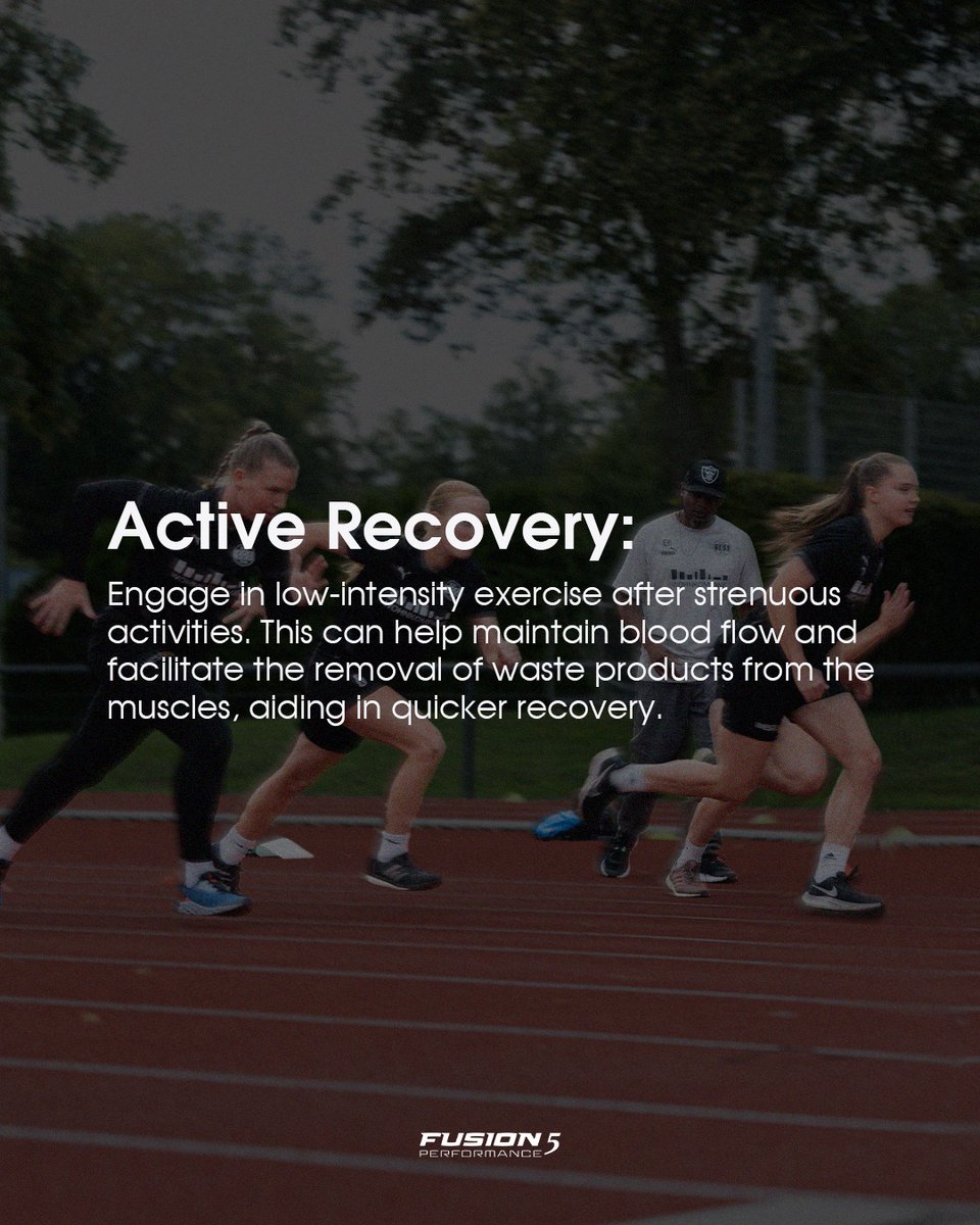 F5P_Group's tweet photo. Unlock your recovery potential with these 3 key strategies: 🏋️‍♂️ Active movement, 🍽️ Smart nutrition, and 💤 Quality sleep. 

Dive deeper into how these can transform your performance and well-being. 

#AthleteRecovery #TrainingTips #Fusion5Performance #fusion5family #F5PGroup https://t.co/dAq1uKDThG