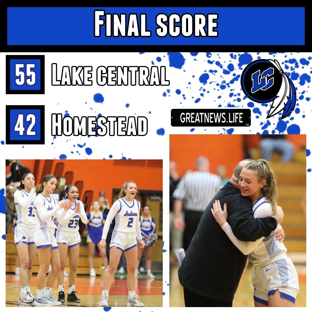 NWI.Life (@nwindianalife) on Twitter photo 🔵⚪️LAKE CENTRAL WIN🔵⚪️
The Lake Central Lady Indians defeated Homestead and will be advancing to the Semi-State Championship later this evening! Keep an eye out for more photos and game updates!
<a href="/LakeCentralGBB/">Lake Central Girls’ Basketball</a> | <a href="/LCHSnews/">Lake Central</a> | <a href="/lakecentralnews/">Lake Central</a> 🔵⚪️LAKE CENTRAL WIN🔵⚪️
The Lake Central Lady Indians defeated Homestead and will be advancing to the Semi-State Championship later this evening! Keep an eye out for more photos and game updates!
<a href="/LakeCentralGBB/">Lake Central Girls’ Basketball</a> | <a href="/LCHSnews/">Lake Central</a> | <a href="/lakecentralnews/">Lake Central</a>