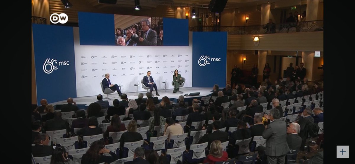 World Uyghur Congress (@uyghurcongress) on Twitter photo The WUC President <a href="/Dolkun_Isa/">Dolkun Isa</a> attends the <a href="/MunSecConf/">Munich Security Conference</a> and asks a crucial question to Qatari diplomat on China’s position on global conflicts around the world:
“On one side, China is locking up millions of #Uyghurs, and on the other, it’s appearing to support Palestinians and The WUC President <a href="/Dolkun_Isa/">Dolkun Isa</a> attends the <a href="/MunSecConf/">Munich Security Conference</a> and asks a crucial question to Qatari diplomat on China’s position on global conflicts around the world:
“On one side, China is locking up millions of #Uyghurs, and on the other, it’s appearing to support Palestinians and