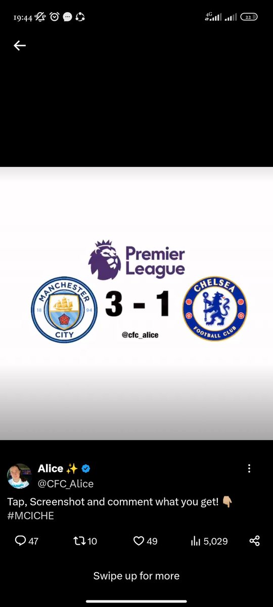 JustSbo's tweet photo. @CFC_Alice https://t.co/t7S2kexLbz