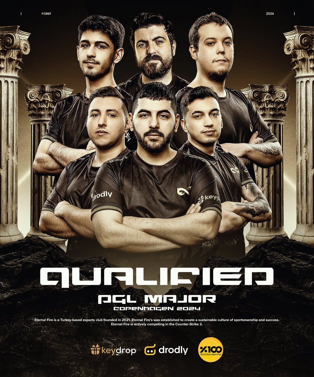 WE ARE QUALIFIED TO PGL MAJOR COPENHAGEN 2024! 🇩🇰🔥