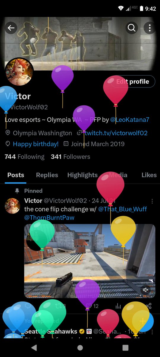 VictorWolf02's tweet photo. Annual birthday tweet https://t.co/pVrutXAtRk