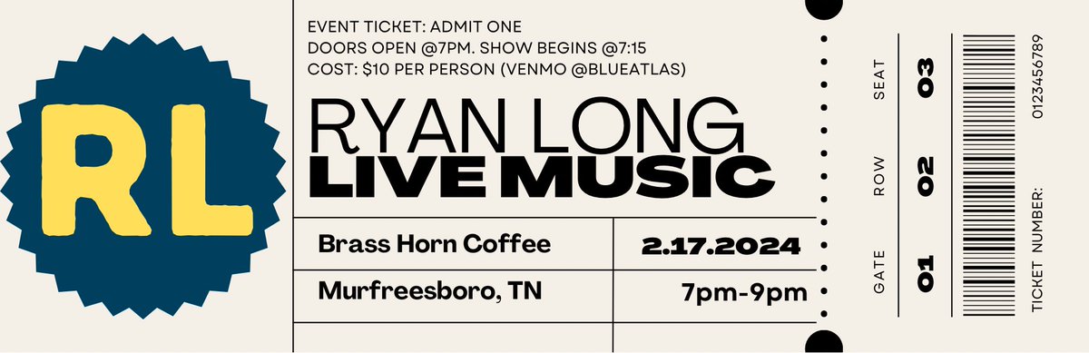 If you're close to Murfreesboro come join us tonight.  It's going to be good people.