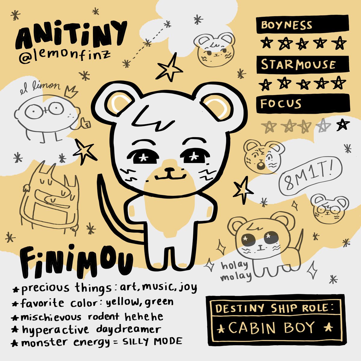 🐭MOUSE ON DECK!!!🐭
#ANITEEZ x #ANITINY