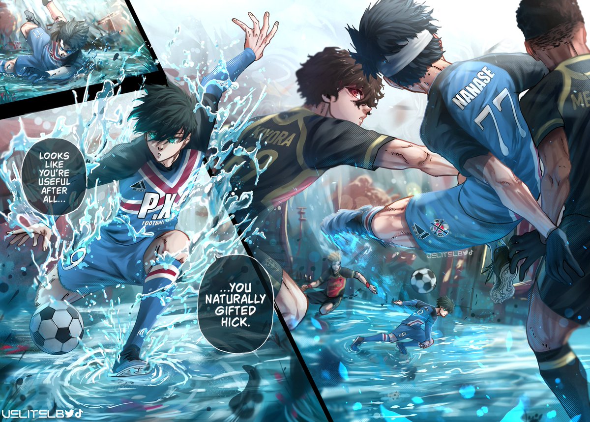 "People can only guess what's inside you."
Pfft guys, I don’t know how to color water😭
#manga #bluelock