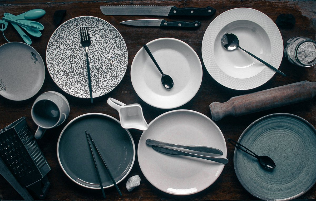 Top down shoot of some of the cutleries and props I use in food Photography.

Decided to go lowlight here