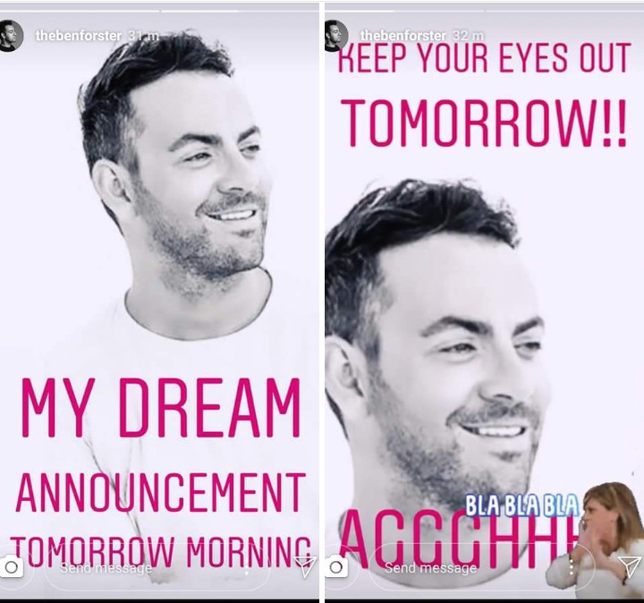 mariapearson12's tweet photo. #otd 5 years ago we awaited an announcement from @thebenforster 
Time for another concert?? https://t.co/1EsBQ61gZs