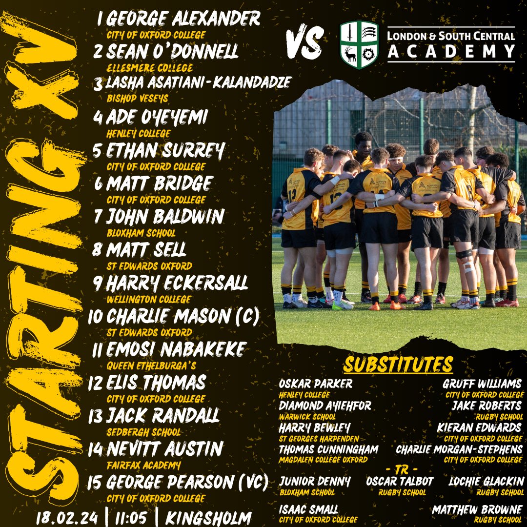 It’s the last run outs for our West and Central Academy League squads tomorrow!

Best of luck in finals day!