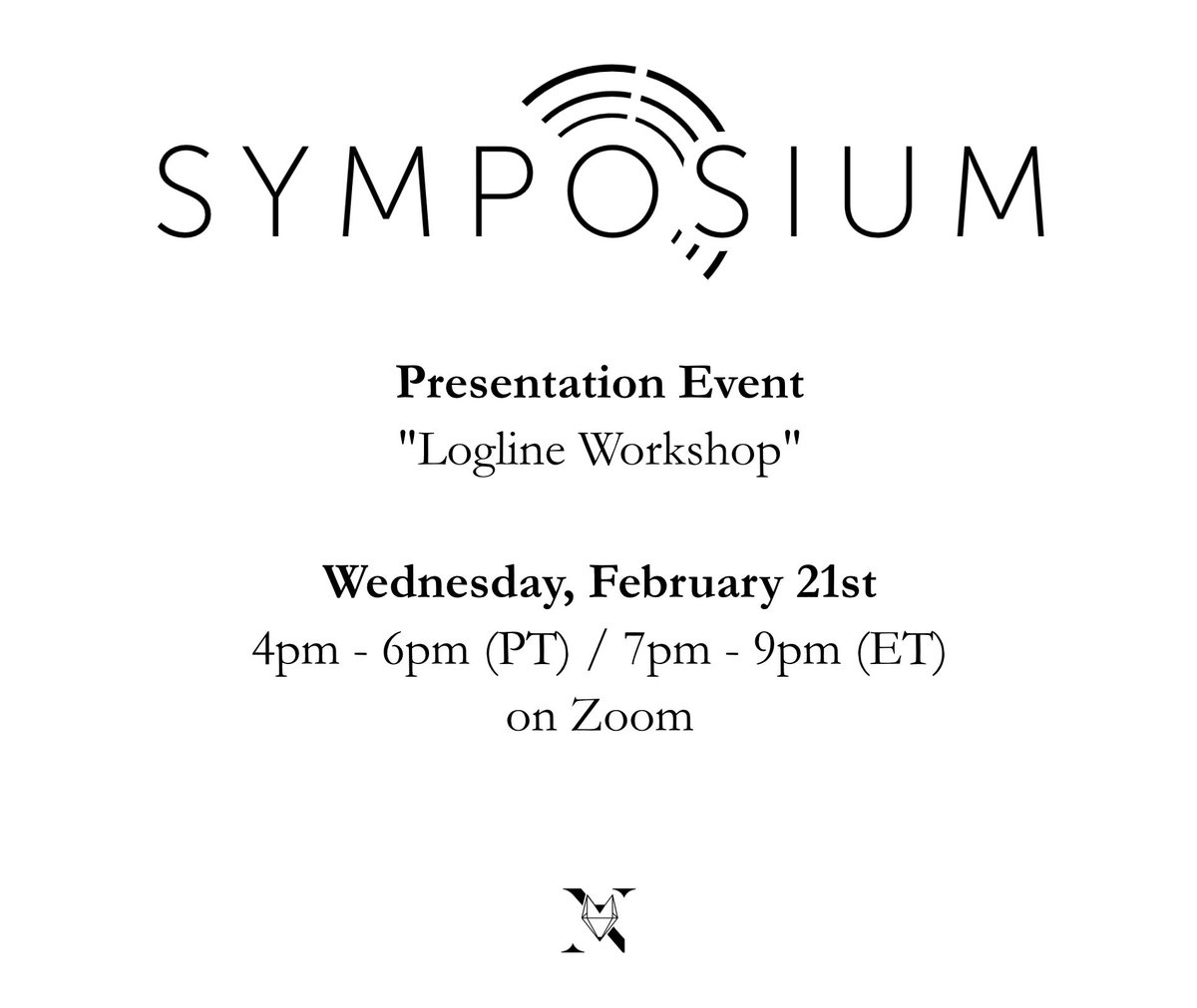PipelineArtists's tweet photo. The best pitch starts with a killer logline. 

@merridithallen is back for another Logline Workshop Symposium!

Live only. Not available on-demand. So, reserve your seat! 

It won't be back until next quarter.

https://t.co/iCIe6xJcgW

#ScreenwritingTwitter #scriptchat https://t.co/NVYWqR4qfz