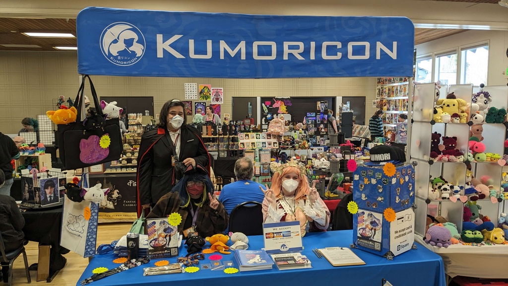 Another beautiful day at the @CorvallisParksandRec Game Con! Don't forget to swing by and grab your membership at a discounted price and hang out with our awesome #TeamKumo reps!
