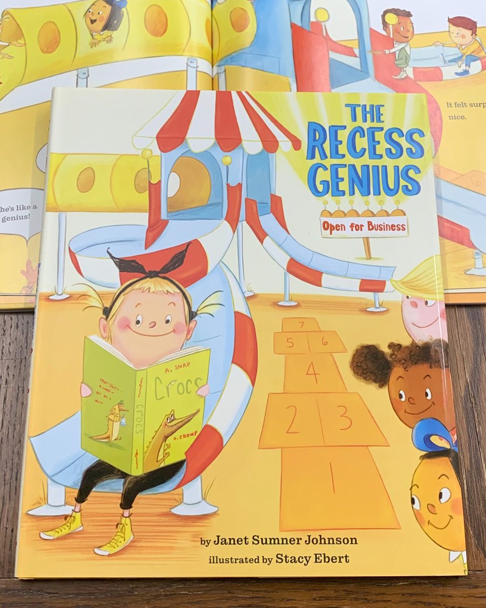 Pixel + Ink (@pixelandinkbks) on Twitter photo Meet the playground problem-solver! THE RECESS GENUIS: OPEN FOR BUSINESS is now out in paperback!
@MsVerbose <a href="/StacyEbert/">Stacy Ebert</a>
#picturebook
ow.ly/MvfO50QAmq4 Meet the playground problem-solver! THE RECESS GENUIS: OPEN FOR BUSINESS is now out in paperback!
@MsVerbose <a href="/StacyEbert/">Stacy Ebert</a>
#picturebook
ow.ly/MvfO50QAmq4