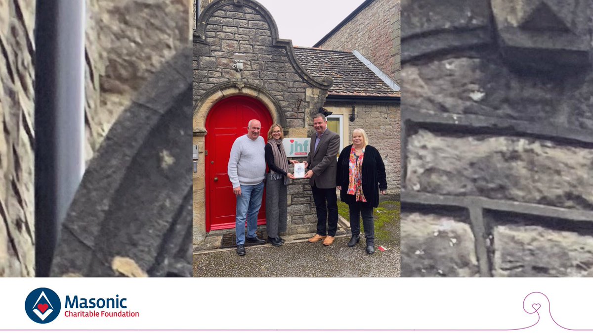 Young people in North Somerset will be given mentoring from the @jhfcharity to help develop their confidence and life skills. We're proud to be supporting them with a £5,000 grant! 
❤️ Read more here: bit.ly/48hkI4G <a href="/PGLSomerset/">Somerset Freemasons</a>