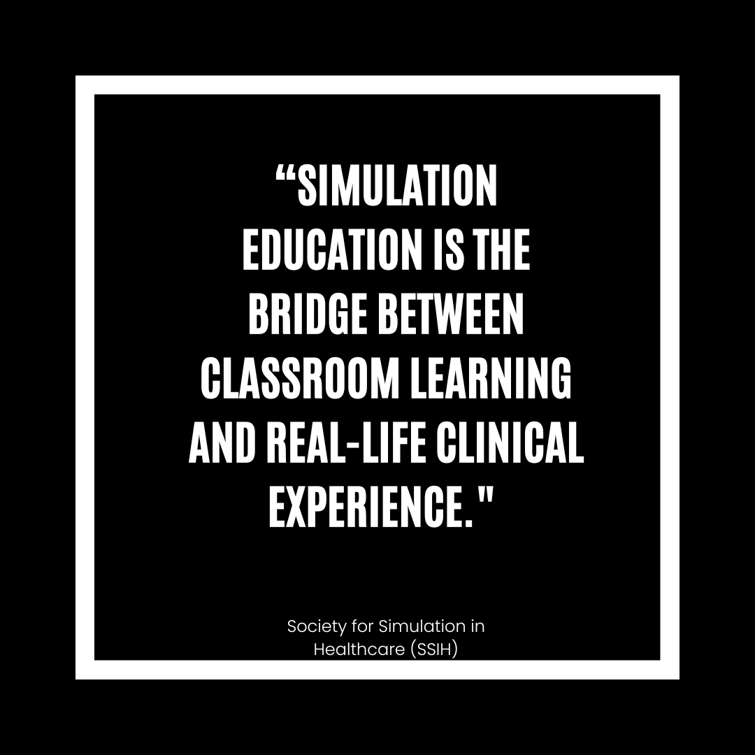 SIM_MONTANA's tweet photo. Society for Simulation in Healthcare (SSIH)"Simulation education is the bridge between classroom learning and real-life clinical experience." - Society for Simulation in Healthcare (SSIH)​

#simulationtraining #healthcaresimulation https://t.co/WuKJ5rcOri