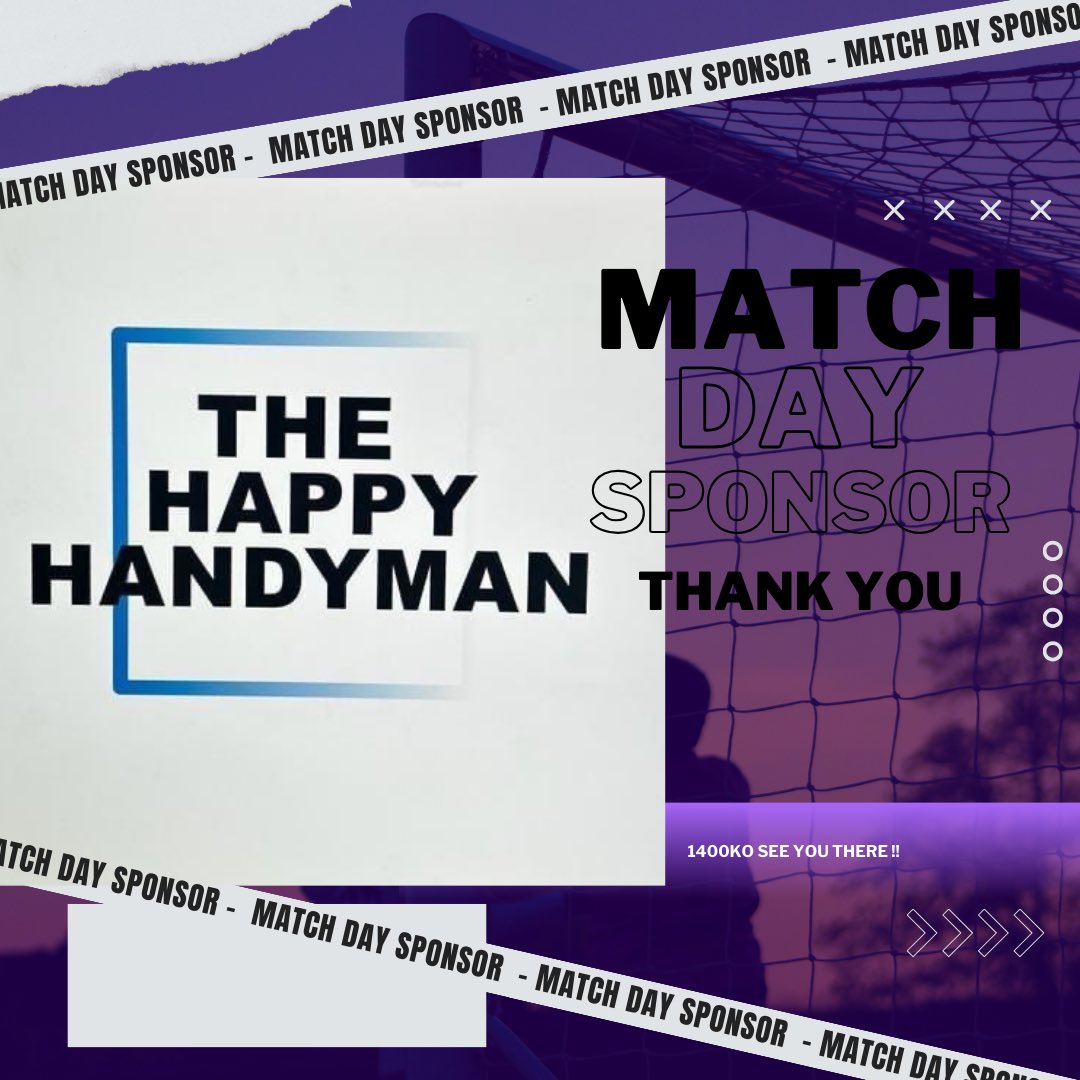 GAME DAY SPONSOR !

It’s game day and we would like thank The Happy Handyman for being Broseley Ladies home game sponsor 💜

See you there !

🆚 Newport Town
🕑 1400 KO
📆18/02/2024
📍Birchmeadow
