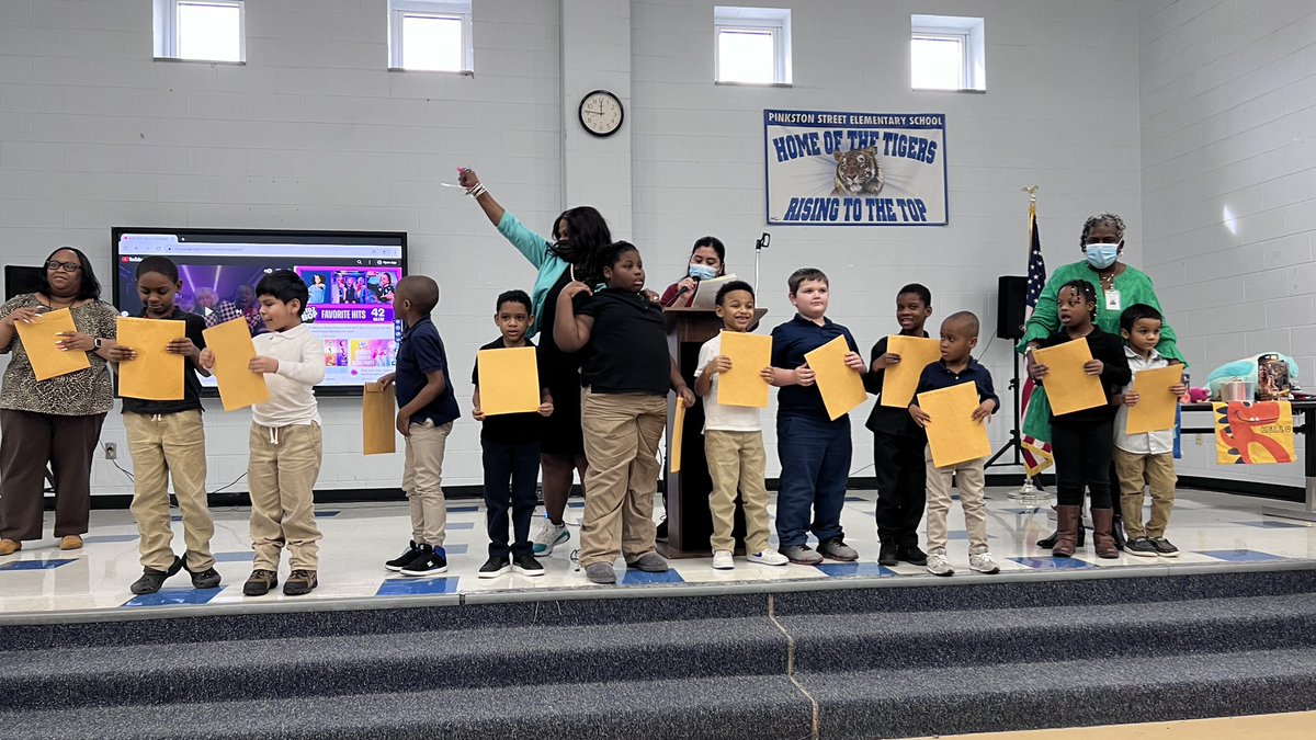 Congratulations to all our scholars for their hard work during the 2nd quarter.  We thank our amazing educators for ensuring their success.  <a href="/PinkstonPride/">Pinkston Street Elementary</a> #ThisPinkston #awards