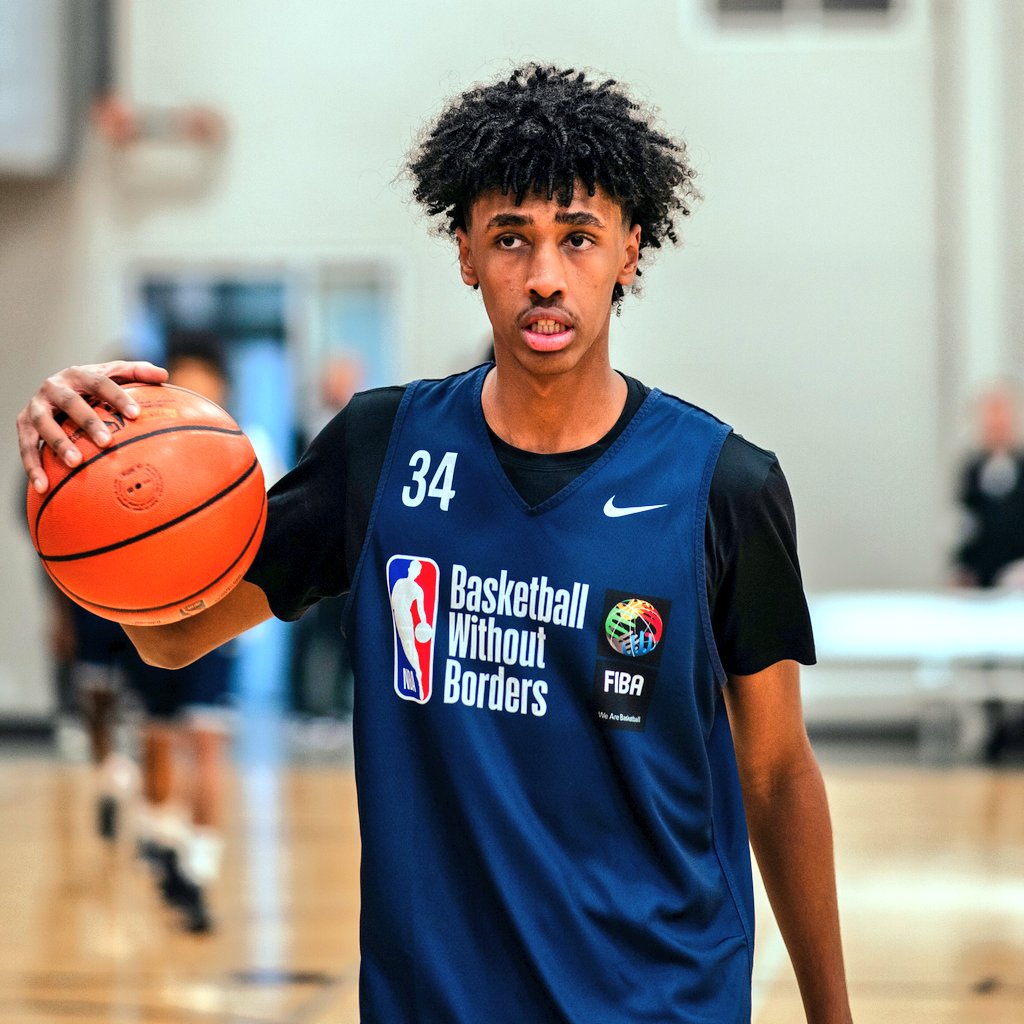 DraftExpress's tweet photo. 6'7 Qatari wing Hamad Mousa has been one of the best players at the Basketball Without Borders Global Camp through two days. The NBA Global Academy product has been making shots from everywhere, competing defensively and finding teammates unselfishly. https://t.co/fsLGnt6QcY