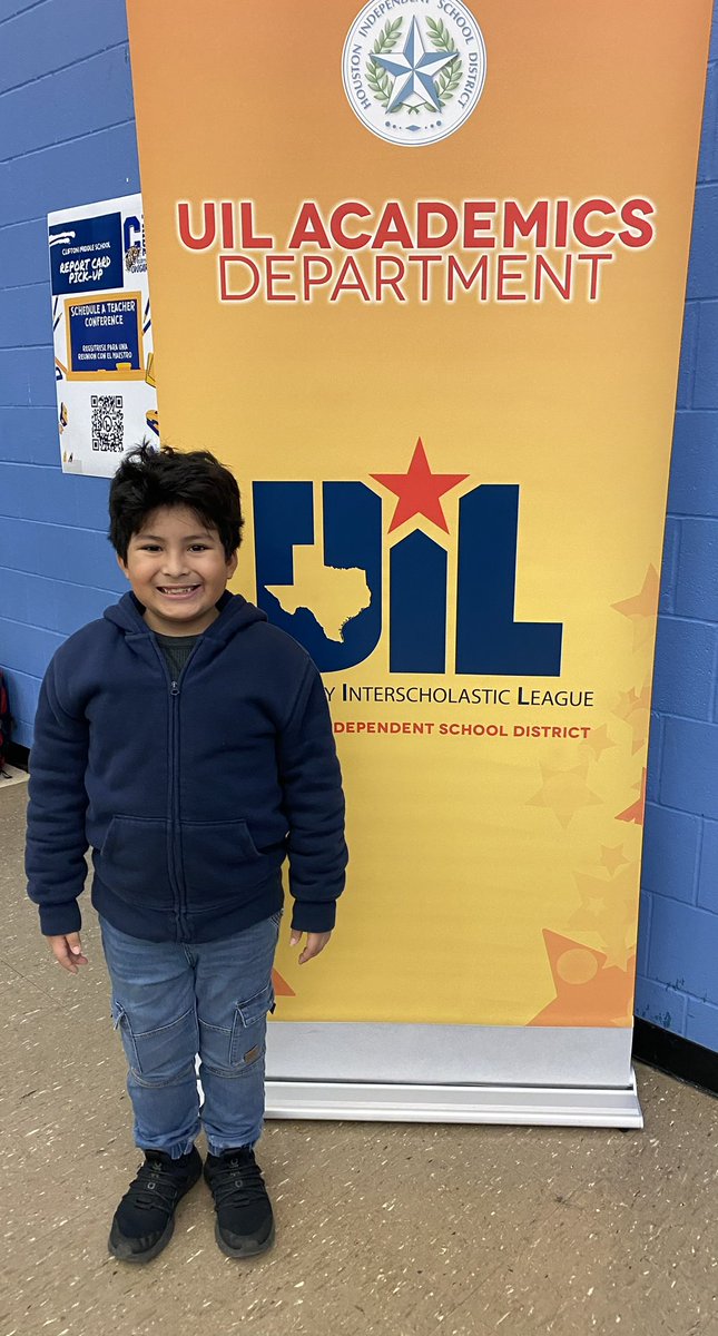 Shout-out to our @uiltexas competition rockstars Johana B., Karla M., Leonardo T., & Elijah V.! 👏🏼 🏅 We appreciate @MsWandaWhitis for preparing our UIL team and being with them on Saturday! Thank you also to their parents for supporting them! 🤩 @JEOcanas1 @HisdSouth @HoustonISD