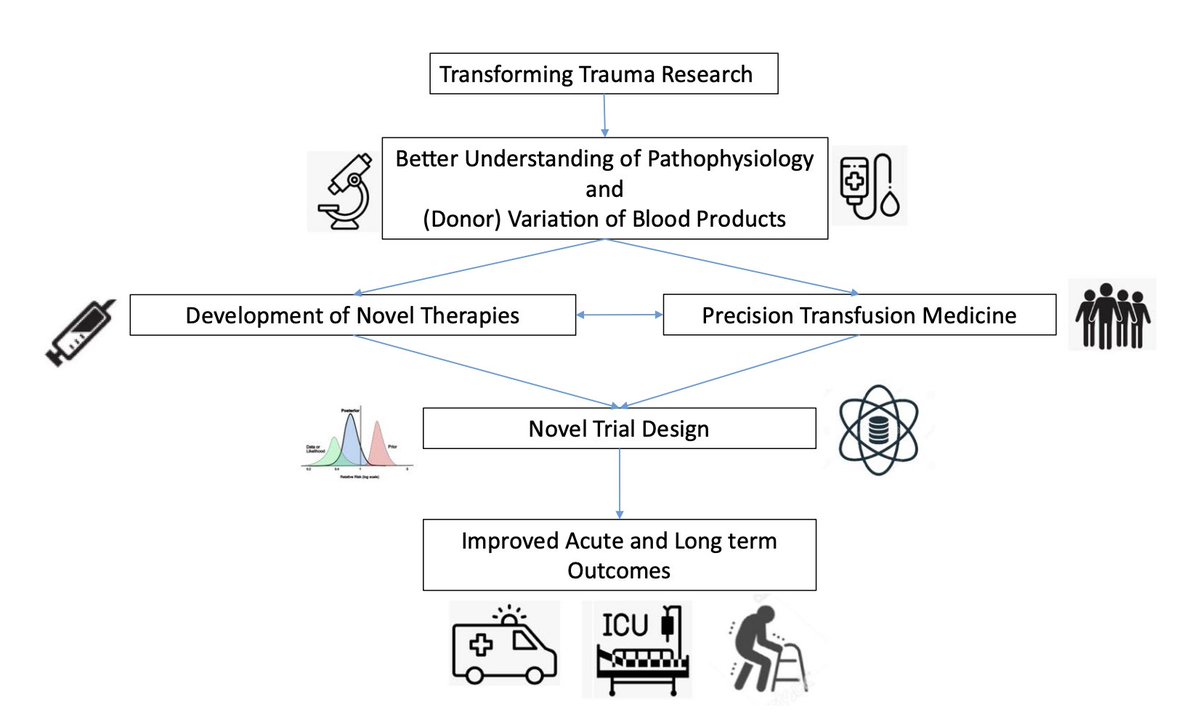 To transform trauma research and achieve precision transfusion medicine, there is a lot to get done, but together we can make it happen! ccforum.biomedcentral.com/articles/10.11…