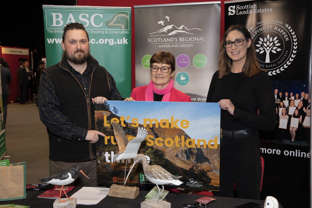 Today we atteneded the Scottish Labour Conference in Glasgow, a chance to talk with MSP’s about the importance of sporting estates and the role they play on biodiversity, the economy and local communities. We were joined today by @BASCScotland & @ScotLandEstates