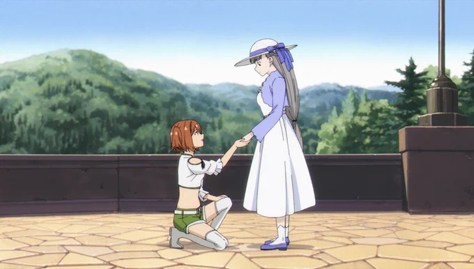 #葬送のフリーレン 22話。一次試験も無事終わり日常回。シュタルクとフェルンのやり取りで癒される。それにカンネとラヴィーネのやり取りもツボですな。ヴィアベルも別人だし、こういうの大好きだわ。デンケン、ラオフェンの祖父孫関係も良きだね。 