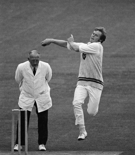bbctms's tweet photo. Some very sad news.    

The former South Africa &amp; @Gloscricket all-rounder Mike Procter has died. 

He was 77. 

Thoughts with his family &amp; friends.

#BBCCricket https://t.co/vo4Lrn14af