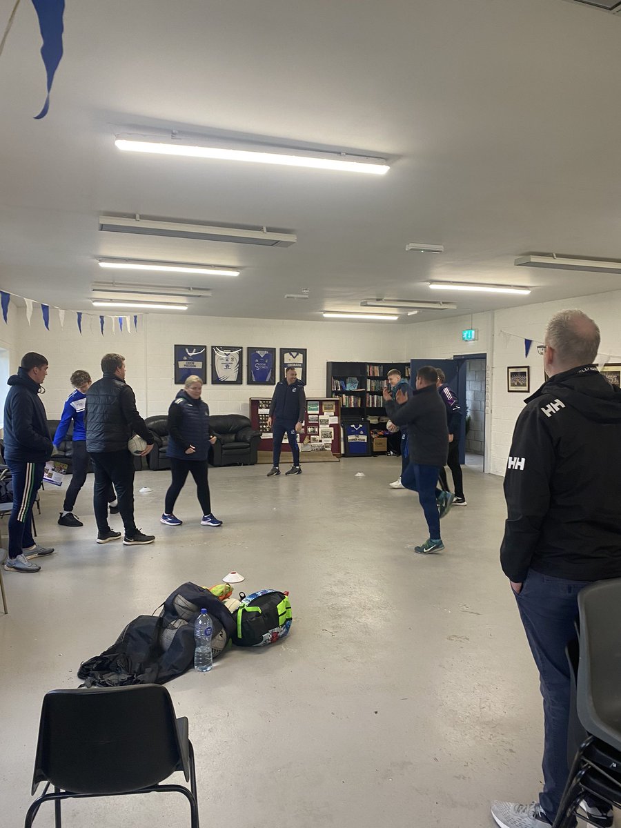 Great day had today in @CroomGAA for one of our ICGG courses. One of many we are running over the month of February. Thanks to all the coaches who have came so far and we can’t wait to see the rest over the next couple of weeks.