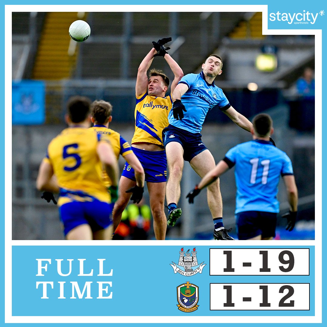 It's victory for Dublin at Croke Park this evening 👕