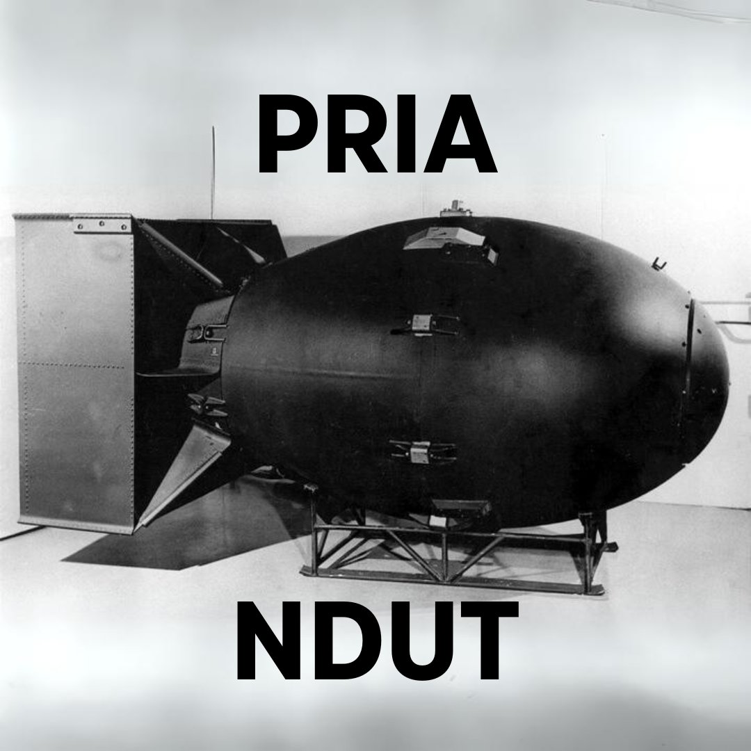 'Fat Man' atau 'Pria Ndut' merupakan bom atom yang dijatuhkan ke Nagasaki, Jepang, pada 9 Agustus 1945. Bom ini dinamai Pria Ndut karena bentuknya yang bulat dan besar.