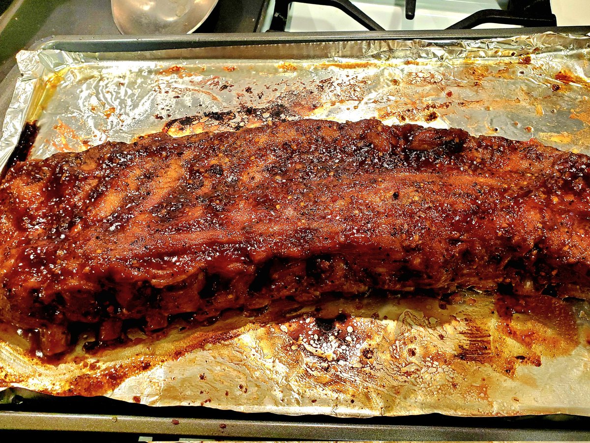 Ribs are done. Time for some UFC!! Good luck to all the bet. Get that bag tonight.