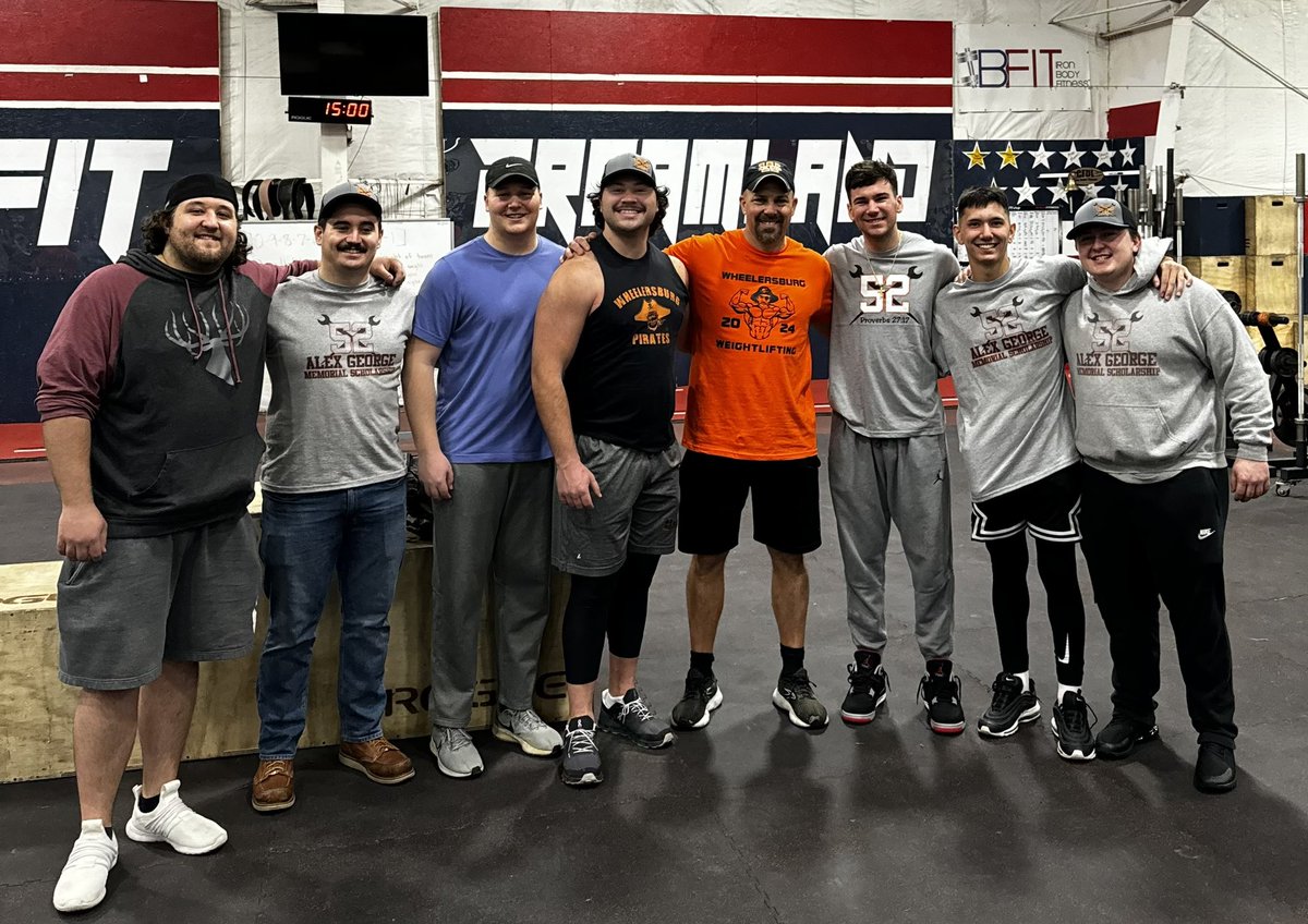 Alex George Memorial Scholarship Thanks to IB Fit for hosting!! Top RX: Div 1st Luke Willis Ison Emnett 2nd Chayden Holbrook Eli Bowen 3rd Trent  Salyers Bryson Keeney Scaled Div: 1st Canaan Arthur Gabe Willis 2nd Luke Kouns Austin Blagg 3rd Cody Risner Noah Clausing  52 STRONG!