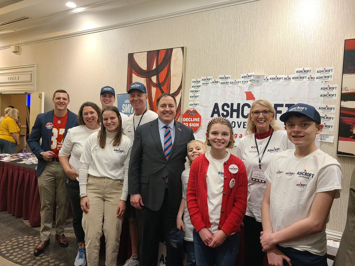 The @MissouriGOP Lincoln Days is an annual family event. So great to see our friends and excited to fight for our conservative values in 2024! #AshcroftAcrossMissouri