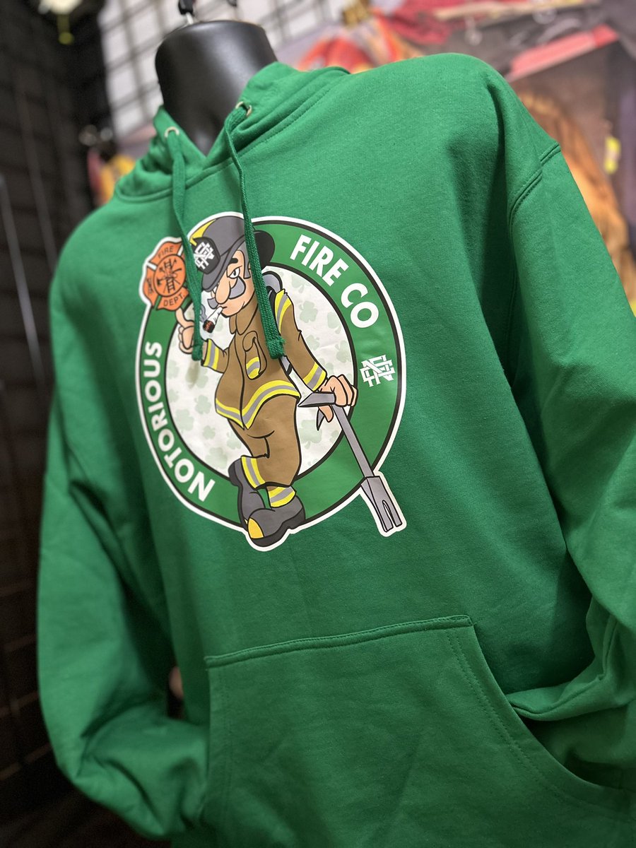 notoriousfireco's tweet photo. Our #stpatricksday merch just went live in the shop. Checkout these and more designs. #firefighter https://t.co/9GebwOpEqd