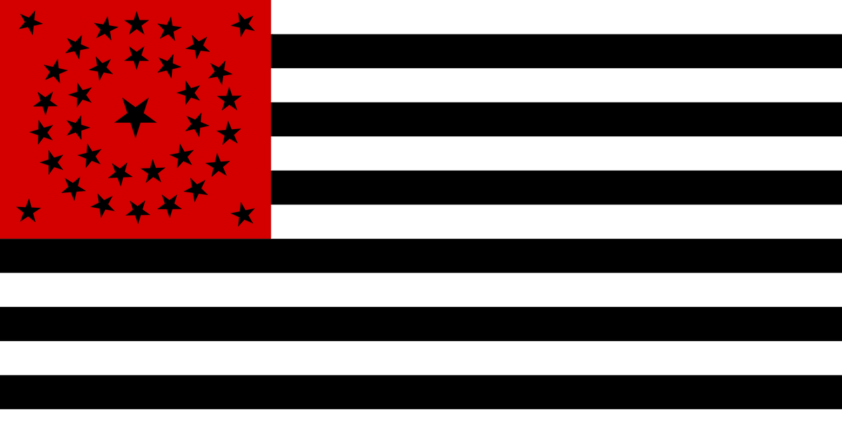 FlagsMashupBot's tweet photo. Special edition 

Rebel Alliance
+
United States of America (1861-1863)
=
Rebel States of America: https://t.co/SGja7M3XIx