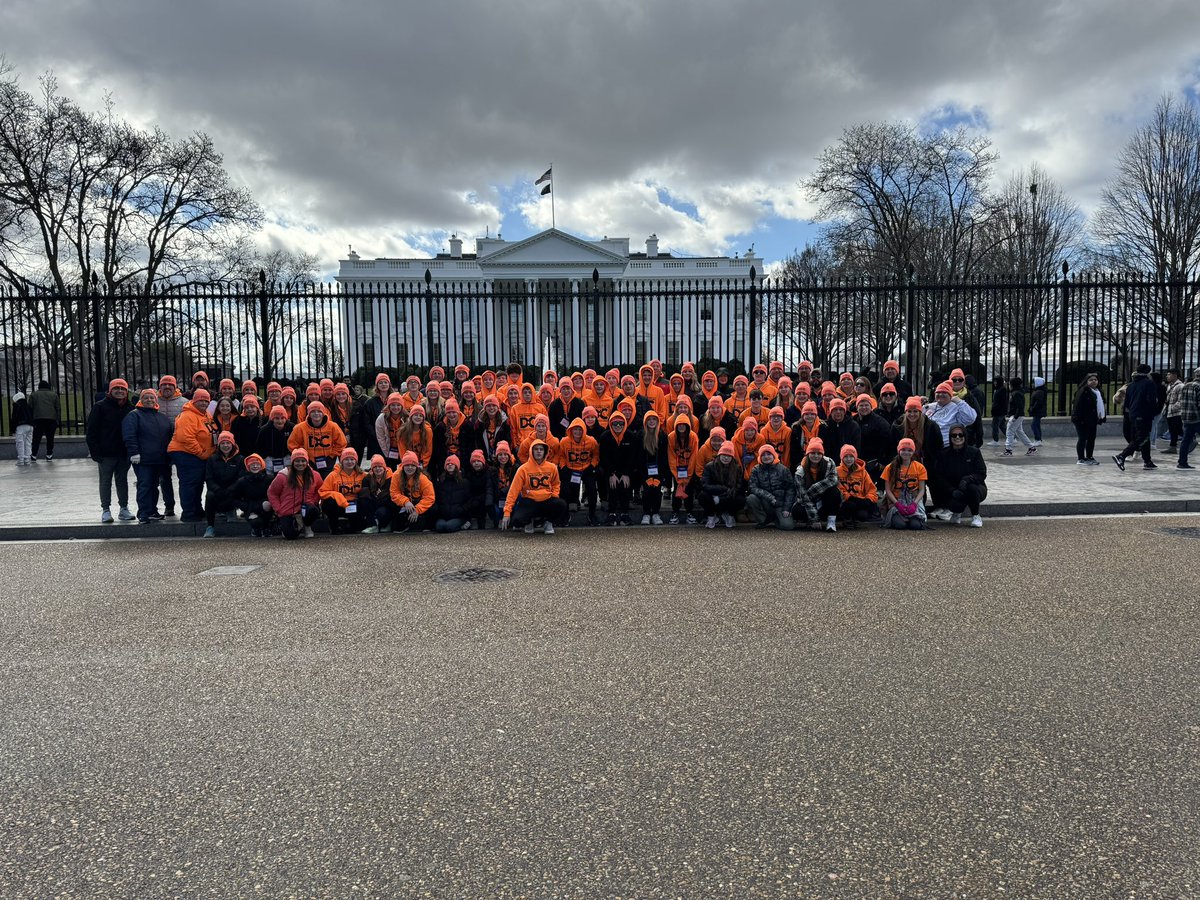 White House #thanksfordonatingthehats #FarmersTrustandSavingsBank