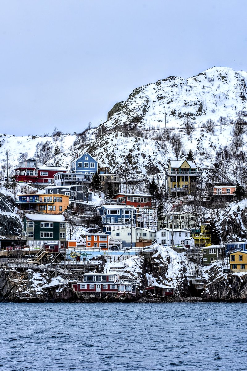 Snow covered hills in St. John's after our storm this week ❄️❄️❄️ #ShareYourWeather #newfoundlandandlabrador