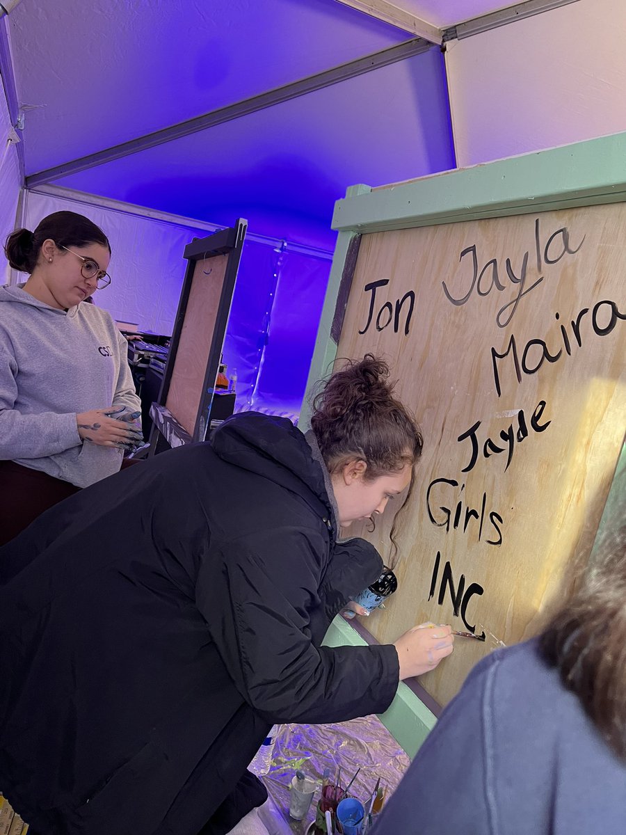 Winter is definitely not my season, but it was truly worth it to get outside and check out the exciting #Winterfest in #Lowell!  Everything was dazzling. We especially enjoyed seeing our Girls Inc. of Greater Lowell team participate in the Mosiac Lowell Youth Art Competition!